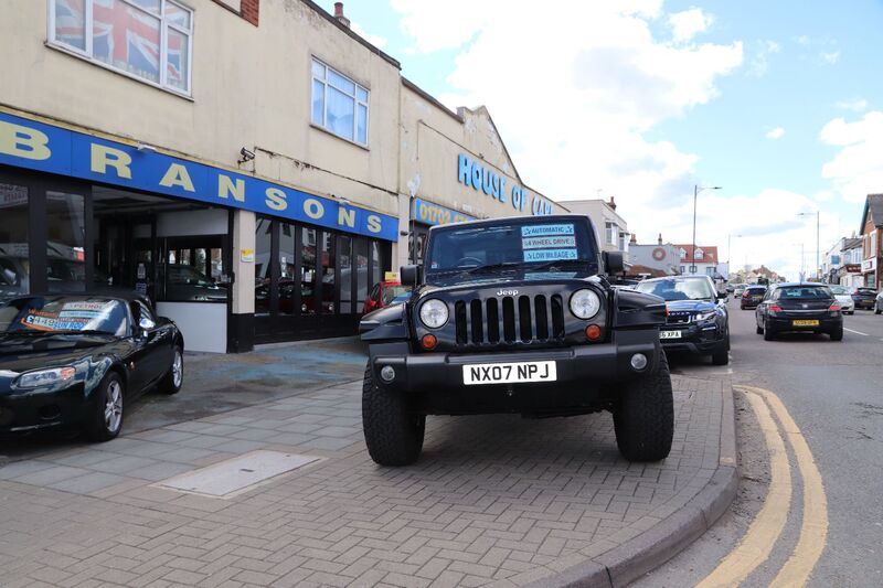 JEEP WRANGLER -JK SERIES 3.8 PETROL AUTOMATIC  ,ULEZ COMPLIANT 2007